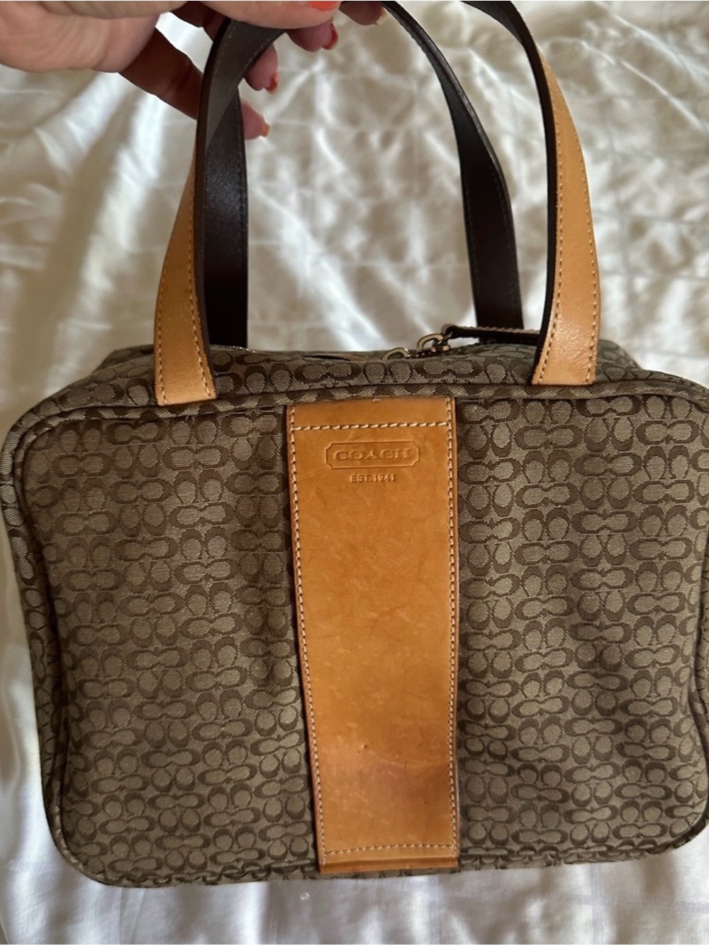 Coach Toiletry Bag Signature C